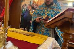 Освящение иконы св. праведного воина Феодора Ушакова