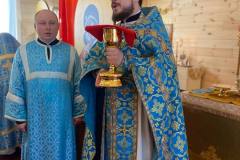 Освящение иконы св. праведного воина Феодора Ушакова