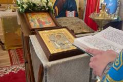 Освящение иконы св. праведного воина Феодора Ушакова