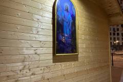 Освящение иконы св. праведного воина Феодора Ушакова