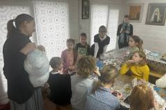 Первый учебный день второго полугодия в Воскресной школе