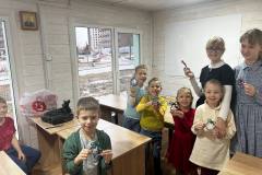 Первый учебный день второго полугодия в Воскресной школе