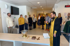 Освящение новых корпусов общеобразовательной школы 2094 в ЖК Саларьево-Парк