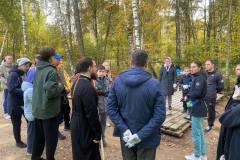 Субботник у храма Ксении Петербургской 4.10.2025