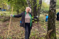 Субботник у храма Ксении Петербургской 4.10.2025