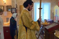 Божественная литургия в день памяти всех преподобных отцов, в подвиге просиявших