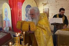 Божественная литургия в день памяти всех преподобных отцов, в подвиге просиявших