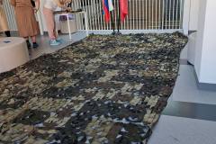Вторая маскировочная сеточка от прихожан храма