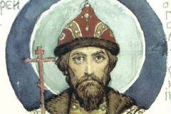 Андрей Боголюбский. Виктор Васнецов. Эскиз росписи Владимирского собора в Киеве, 1885-1896 гг. Государственная Третьяковская галерея, Москва