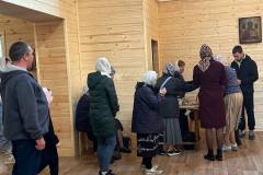 Первая Божественная Литургия в новой части нашего Храма 12/10/2024