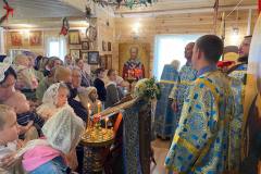 Попразднство Рождества Пресвятой Богородицы. Праведных Богоотец Иоакима и Анны. Божественная Литургия 22/09/2024