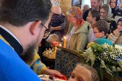 Попразднство Рождества Пресвятой Богородицы. Праведных Богоотец Иоакима и Анны. Божественная Литургия 22/09/2024