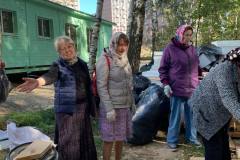 Уборка  Воскресной школы и благоустройство прихрамовой территории  22/09/2024