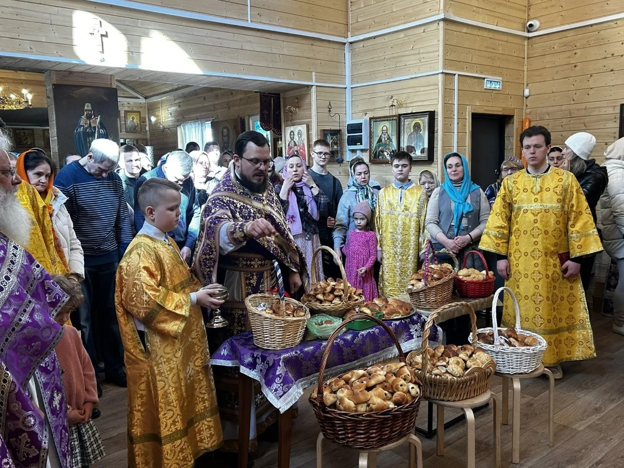 Божественная Литургия в день памяти 40 мучеников Севастийских