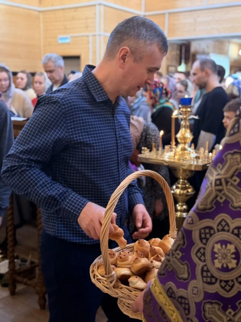 Божественная Литургия в день памяти 40 мучеников Севастийских