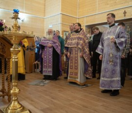 Неделя Крестопоклонная. Всенощная