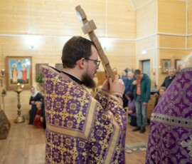 Неделя Крестопоклонная. Всенощная